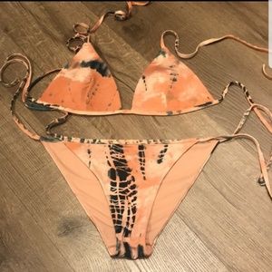 H&M tie dye bikini